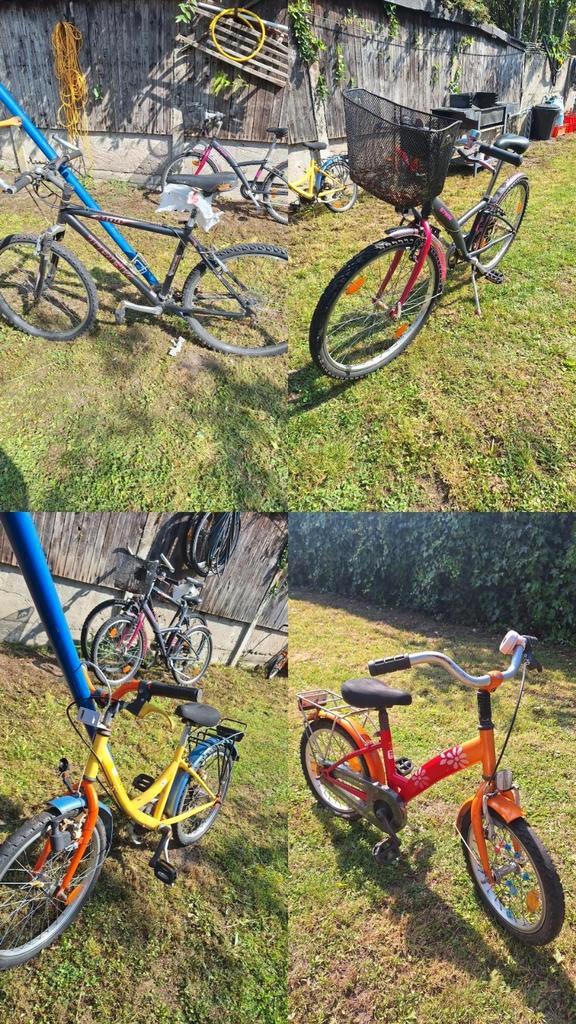 Te koop 3 kinderfiesten en 1 mountainbike, Fietsen en Brommers, Fietsen | Oldtimers, Ophalen of Verzenden