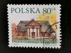 Polen 2000 - landhuis in Grabonóg bij Gostyń, Ophalen of Verzenden, Polen, Gestempeld
