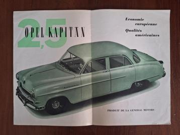 Opel Kapitan / Brochure beschikbaar voor biedingen