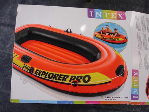Explorer pro 200 rubberboot intex, Sports nautiques & Bateaux, Canots pneumatiques, Neuf, Envoi