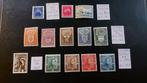 Timbres Belgique/ Séries de 1947**-1949**, Non oblitéré, Gomme originale, Envoi, Neuf