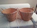 Rieten manden xl houtmand, bloemen, speelgoedmand, Ophalen of Verzenden, Nieuw, Rond