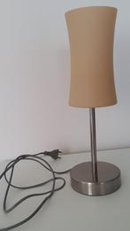 Tafellamp LIVARNO / Touch / melkglas / nachtlamp, Maison & Meubles, Comme neuf, Métal, Modern, Moins de 50 cm