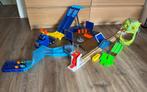 Set Monster Jam en Hot Wheels Monster Strucks, Kinderen en Baby's, Speelgoed | Racebanen, Ophalen, Zo goed als nieuw, Hot Wheels