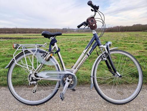 Super mooie Gazelle Fuente GoldLine alu damesfiets. 53cm 27V, Fietsen en Brommers, Fietsen | Dames | Sportfietsen en Toerfietsen