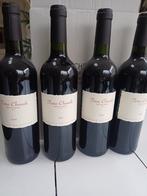 Franse rode wijn 4 flessen, Verzamelen, Wijnen, Ophalen, Zo goed als nieuw, Rode wijn