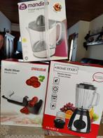 blender,citruspers en multi slicer, Elektronische apparatuur, Keukenmixers, Ophalen, Nieuw