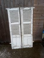 OUDE HOUTEN LUIKEN, JAREN 30, Antiek en Kunst, Curiosa en Brocante, Ophalen