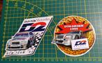 Lot 2x stickers DTM Mercedes AMG D2 1994, Ophalen of Verzenden