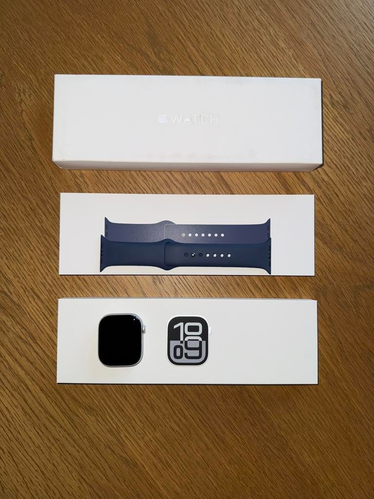 Apple Watch series 10 46mm, Handtassen en Accessoires, Smartwatches, Ophalen, IOS, Zo goed als nieuw, Waterdicht