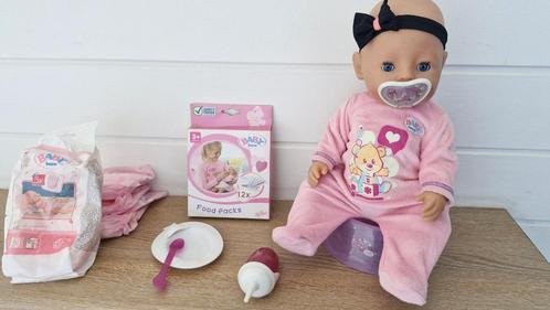 BabyBorn Magic Girl, Kinderen en Baby's, Speelgoed | Poppen, Zo goed als nieuw, Babypop, Ophalen
