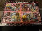 4 puzzels monster high, Kinderen en Baby's, Speelgoed | Kinderpuzzels, Ophalen of Verzenden