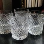 Val Saint Lambert - 4 kristallen whisky glazen, Antiek en Kunst, Ophalen of Verzenden