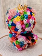 Roze kunstteddybeer, Ophalen of Verzenden, Zo goed als nieuw, Binnen
