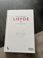 Liefde, auteur: dirk de wachter, Livres, Psychologie, Psychologie cognitive, Enlèvement ou Envoi, Neuf, Lannoo