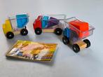 Smart games, 3 houten voertuigen, Kinderen en Baby's, Speelgoed |Speelgoedvoertuigen, Ophalen of Verzenden