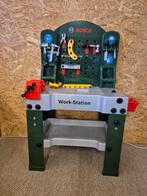 Bosch werkbank voor kinderen met accessoires, Ophalen, Gebruikt