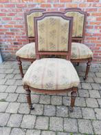stoelen op wieltjes, Antiek en Kunst, Antiek | Meubels | Stoelen en Sofa's, Ophalen