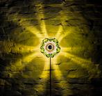 Lampe murale vintage en verre de Murano - plafonnier., Enlèvement ou Envoi