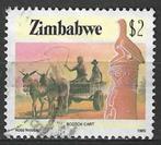 Zimbabwe 1985 - Yvert 103 - Het leven in Zimbabwe (ST), Timbres & Monnaies, Timbres | Afrique, Affranchi, Zimbabwe, Envoi