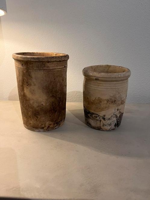 Italiaanse terracotta karaf 19de eeuws - Puglia, Antiek en Kunst, Antiek | Keramiek en Aardewerk, Ophalen of Verzenden