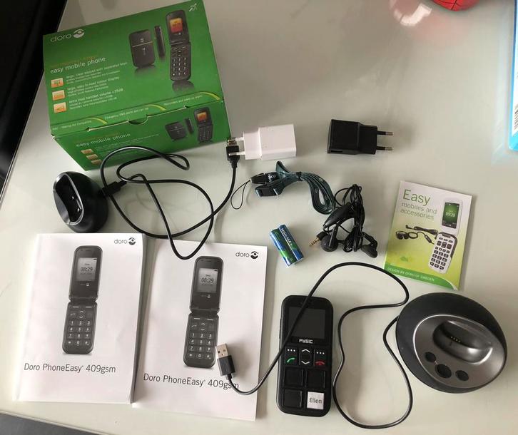 Doro easy mobile phone noodtelefoon, Telecommunicatie, Vaste telefoons | Handsets en Draadloos, Zo goed als nieuw, Ophalen of Verzenden