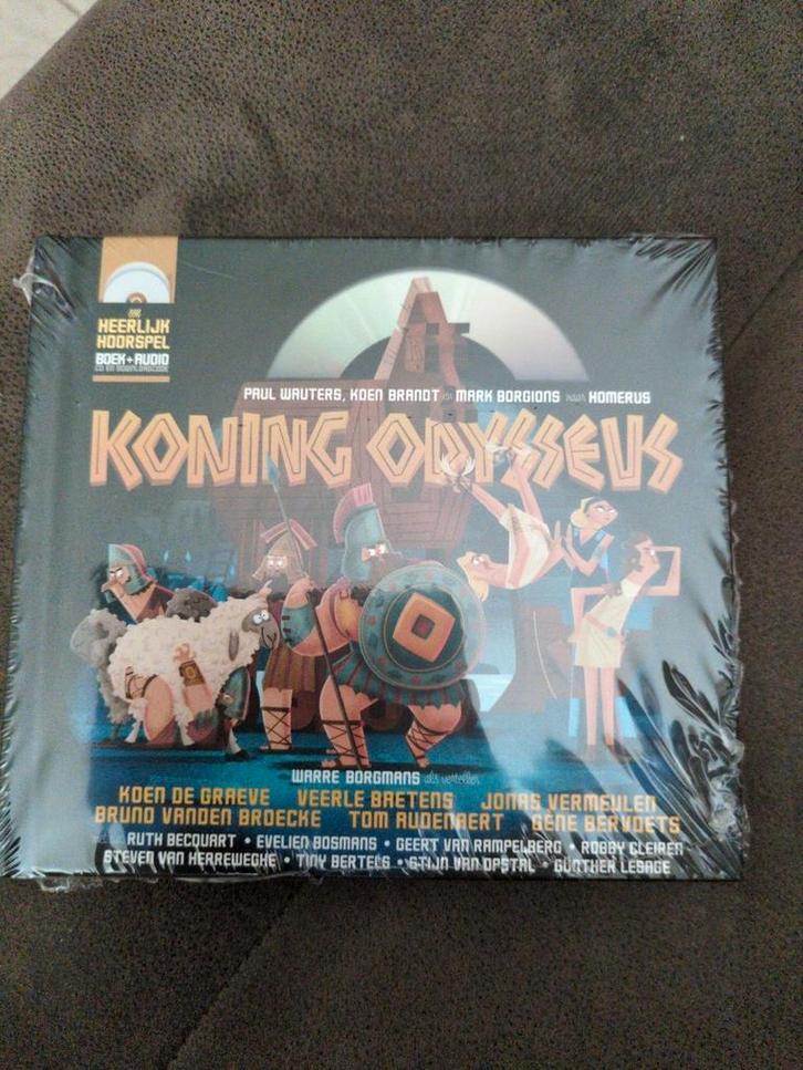 Koning Odysseus - special edition (met cd en downloadcode), Boeken, Kinderboeken | Jeugd | onder 10 jaar, Nieuw, Ophalen
