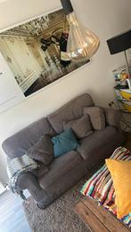 Grijze klassieke landelijke stijl zetel 2zit, Huis en Inrichting, Ophalen, Gebruikt