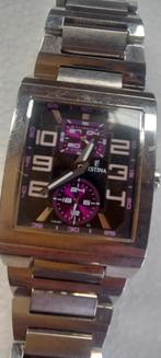 montre festina, Handtassen en Accessoires, Ophalen, Zo goed als nieuw, Staal, Staal