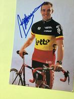 Wielerkaart bk 1995 team lotto wilfried nelissen signe, Sport en Fitness, Wielrennen, Verzenden