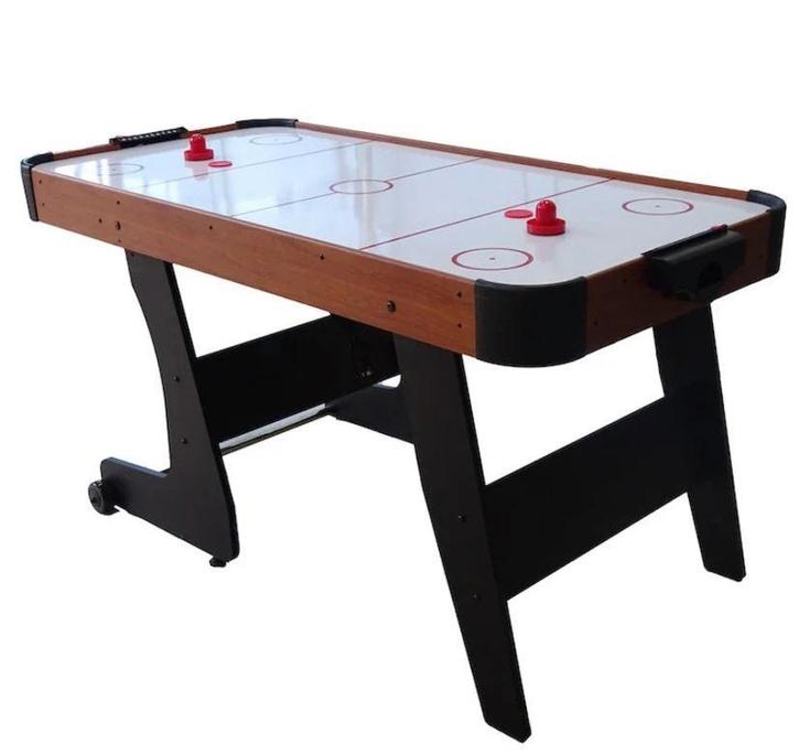 Mooie opvouwbare airhockey tafel,152 X 74 x 80,als nieuw, Hobby en Vrije tijd, Gezelschapsspellen | Overige, Zo goed als nieuw