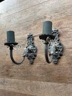 Paire d’appliques acanthe et pampilles, Enlèvement