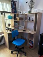 Bureau + stoel (ikea), Huis en Inrichting, Ophalen, Gebruikt