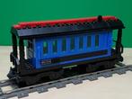 Lego 9v Trein wagon 10015/4186876/4534 Blauw, Comme neuf, Ensemble complet, Lego, Enlèvement ou Envoi
