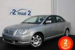 Toyota Avensis 1.8i Airco/Navi + 2 JAAR garantie! (bj 2005), Auto's, Toyota, Zwart, 4 cilinders, 5 deurs, 1265 kg