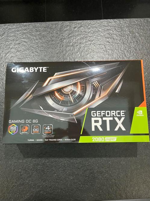 GIGABYTE geforce rtx 2080 Super mint conditie, Computers en Software, Videokaarten, Zo goed als nieuw, Nvidia, PCI, GDDR6, HDMI