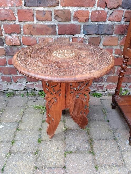 Antiek bijzettafel plantentafel nachtkast marmer vitrinekast, Antiek en Kunst, Antiek | Meubels | Tafels, Ophalen