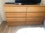 2 licht bruine IKEA kastjes, Maison & Meubles, Armoires | Commodes, Enlèvement, Comme neuf