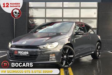 (1587) VW Scirocco 2.0 TSI 220 ch GTS | Pack noir | Dynaudio disponible aux enchères