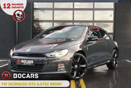 VW Scirocco 2.0 TSI 220pk GTS | BLACK PACK | Dynaudio, Auto's, Volkswagen, Bedrijf, Te koop, Scirocco, ABS, Adaptieve lichten