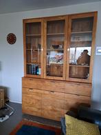 vitrinekast teak, Huis en Inrichting, Ophalen, Met deur(en), 200 cm of meer, 150 tot 200 cm