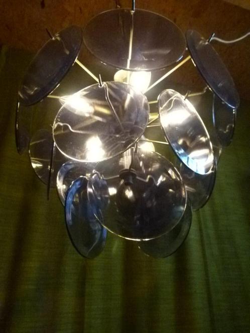 vintage acryl hanglamp styl Vistosi 70er, Verzamelen, Retro, Huis en Inrichting, Ophalen