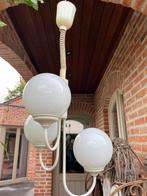 Hanglamp vintage bollen, Ophalen, Gebruikt, Glas, Modern