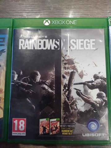 4 Xbox one games  beschikbaar voor biedingen