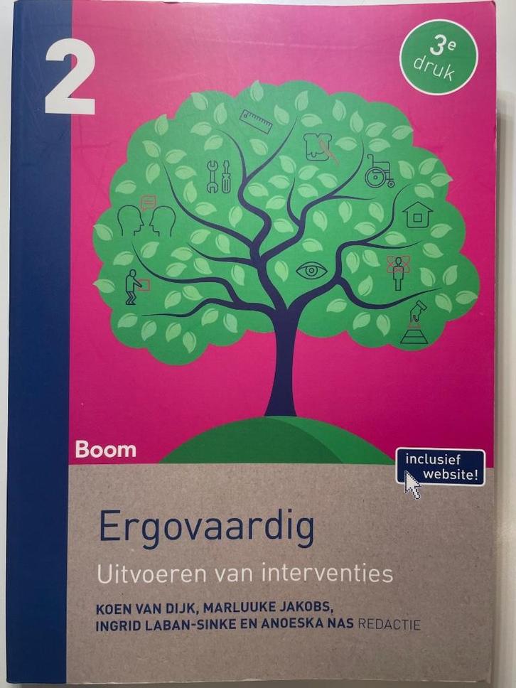 Ergovaardig, Boeken, Studieboeken en Cursussen, Gelezen, Hogeschool, Ophalen of Verzenden