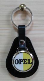 OPEL Sleutelhanger met logo . Zwart leer, Opel, Enlèvement ou Envoi, Neuf