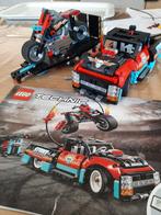 Lego set 42106 Stunt Show Truck & Bike, Ophalen of Verzenden, Gebruikt, Complete set, Lego
