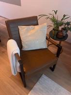 Fauteuil industriële look, Huis en Inrichting, Fauteuils, Ophalen, Gebruikt, Minder dan 75 cm, Metaal
