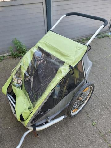 Croozer fietskar voor 2 kinderen beschikbaar voor biedingen