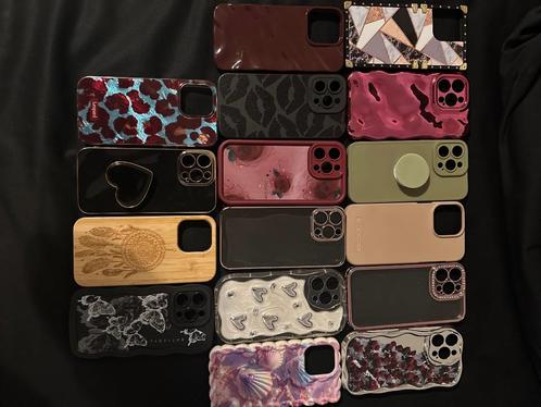 16 Coques IPhone 14Pro Max, Telecommunicatie, Mobiele telefoons | Hoesjes en Screenprotectors | Apple iPhone, Zo goed als nieuw